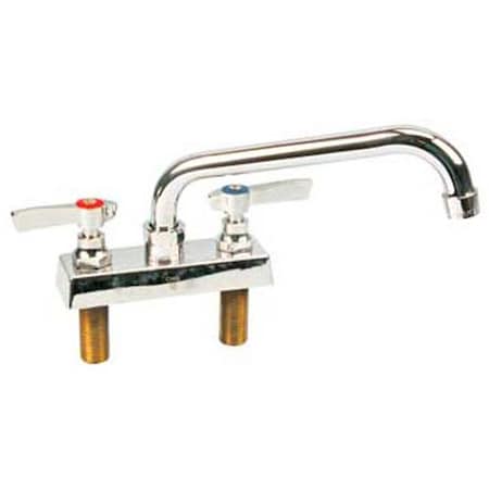 Component Hardware Faucet, 4"Deck , 8"Spt, Leadfree TLL11-4008
